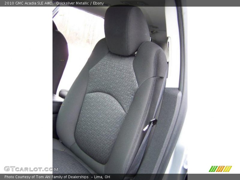 Quicksilver Metallic / Ebony 2010 GMC Acadia SLE AWD