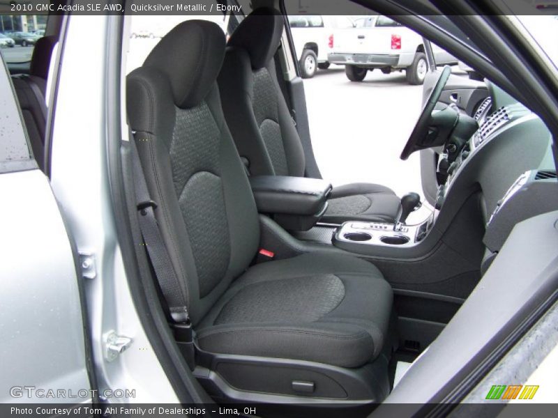 Quicksilver Metallic / Ebony 2010 GMC Acadia SLE AWD