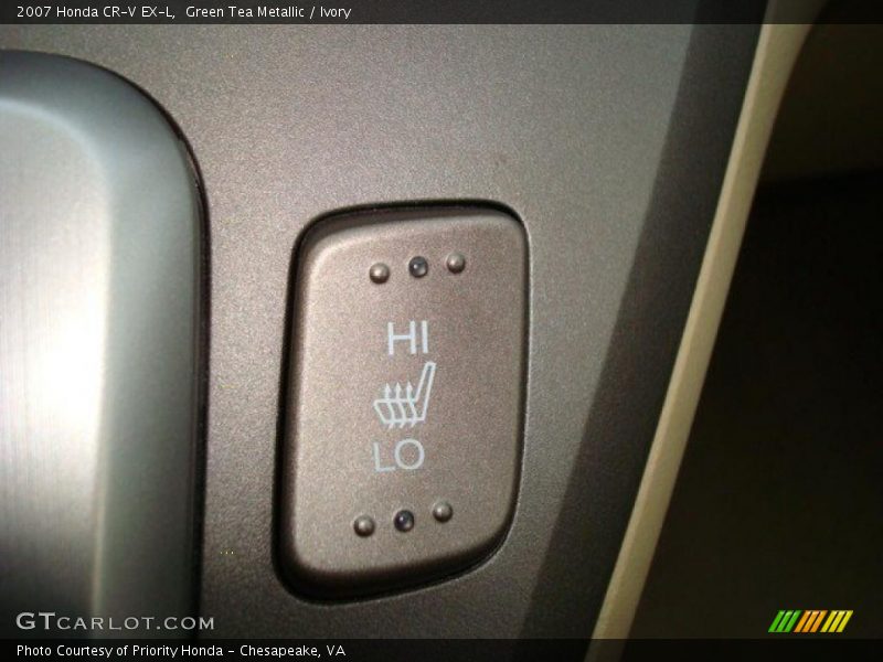 Green Tea Metallic / Ivory 2007 Honda CR-V EX-L