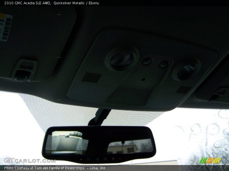 Quicksilver Metallic / Ebony 2010 GMC Acadia SLE AWD