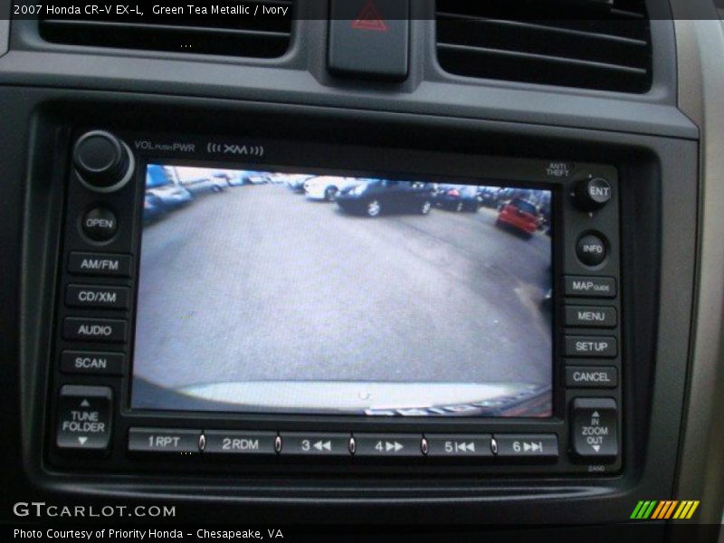 Green Tea Metallic / Ivory 2007 Honda CR-V EX-L