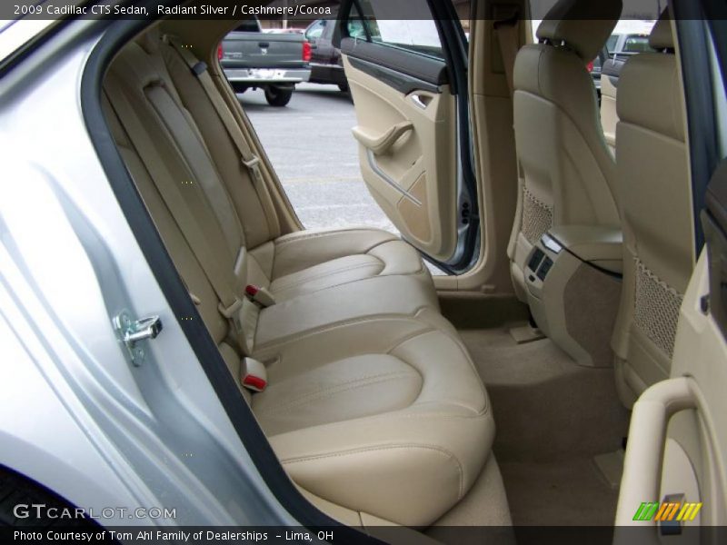 Radiant Silver / Cashmere/Cocoa 2009 Cadillac CTS Sedan