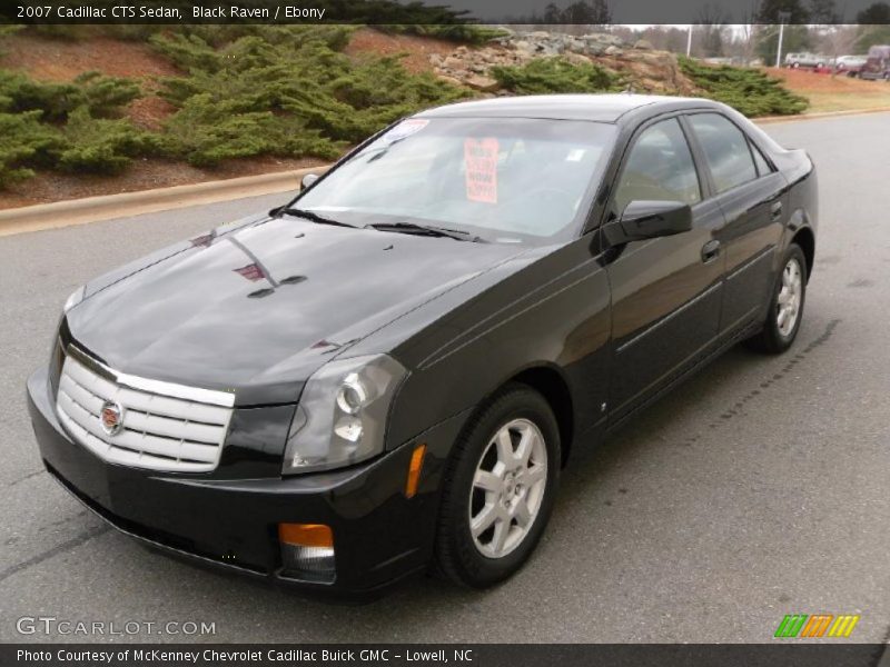 Black Raven / Ebony 2007 Cadillac CTS Sedan