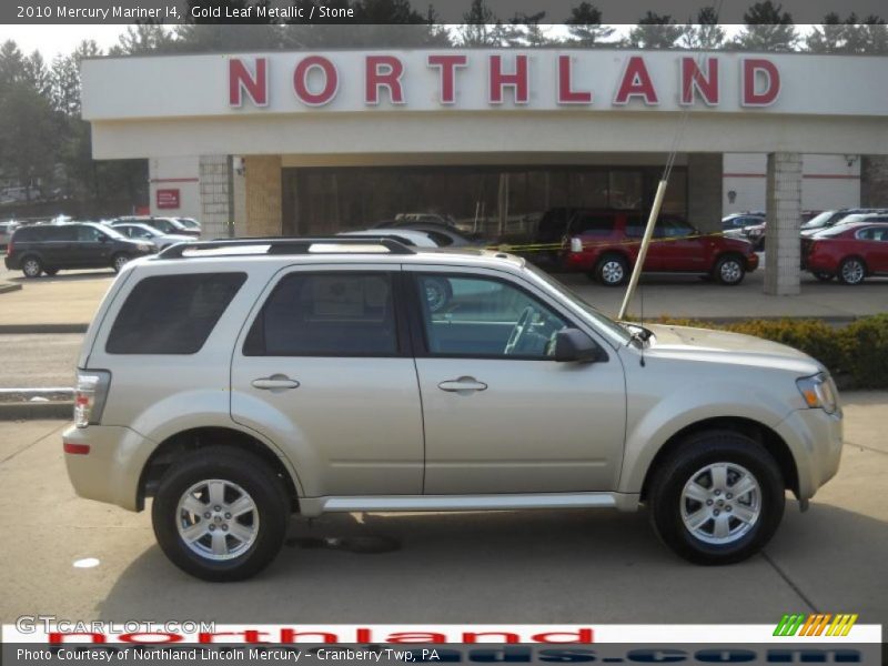 Gold Leaf Metallic / Stone 2010 Mercury Mariner I4