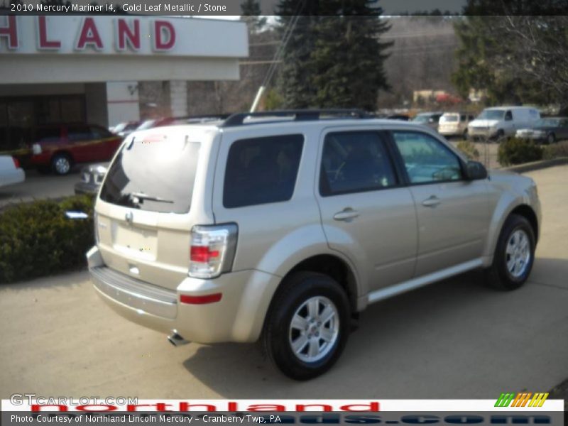 Gold Leaf Metallic / Stone 2010 Mercury Mariner I4