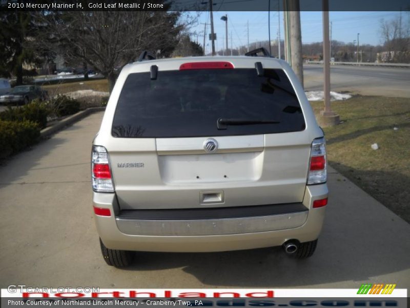 Gold Leaf Metallic / Stone 2010 Mercury Mariner I4