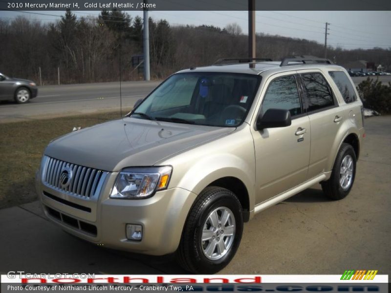 Gold Leaf Metallic / Stone 2010 Mercury Mariner I4