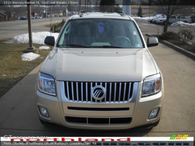Gold Leaf Metallic / Stone 2010 Mercury Mariner I4
