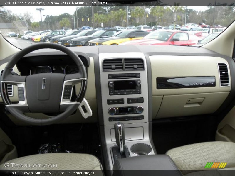 Creme Brulee Metallic / Light Camel 2008 Lincoln MKX AWD