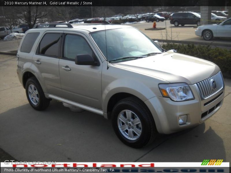 Gold Leaf Metallic / Stone 2010 Mercury Mariner I4