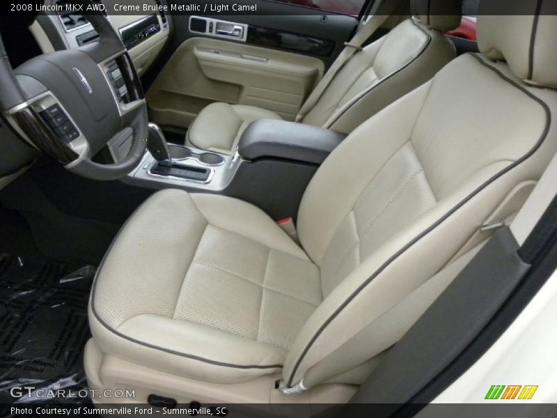 Creme Brulee Metallic / Light Camel 2008 Lincoln MKX AWD