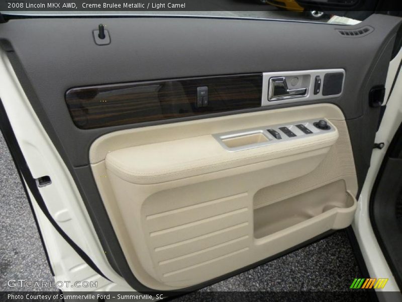 Creme Brulee Metallic / Light Camel 2008 Lincoln MKX AWD