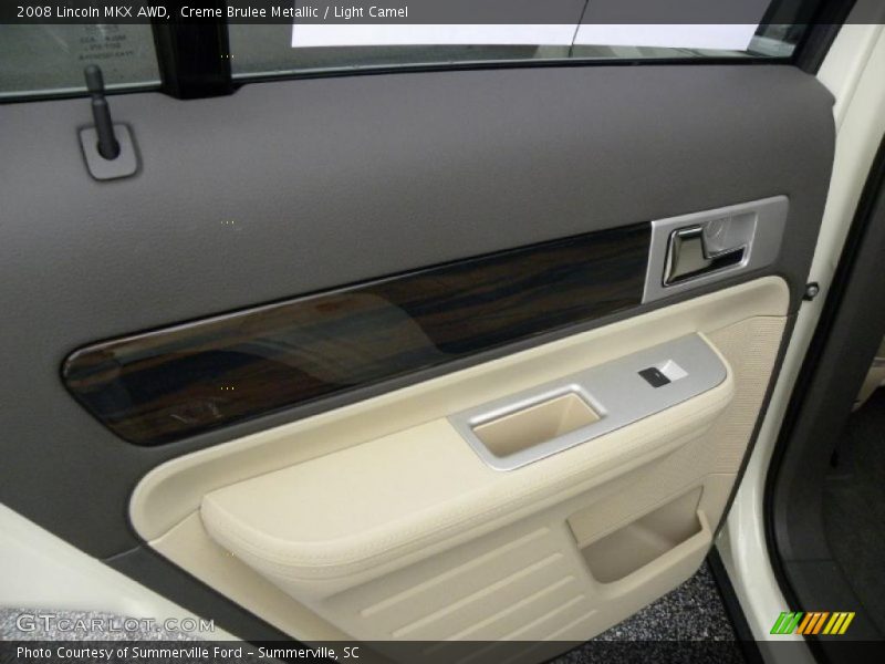 Creme Brulee Metallic / Light Camel 2008 Lincoln MKX AWD
