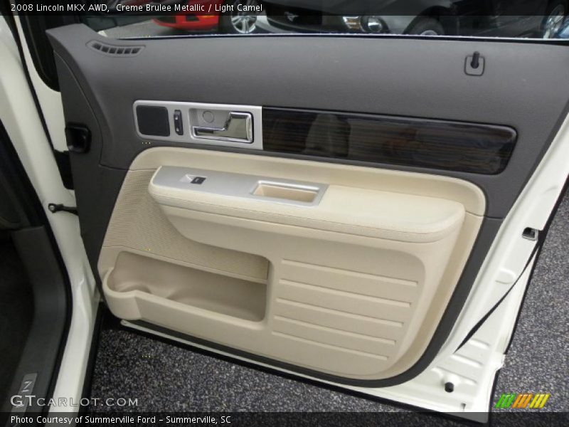 Creme Brulee Metallic / Light Camel 2008 Lincoln MKX AWD