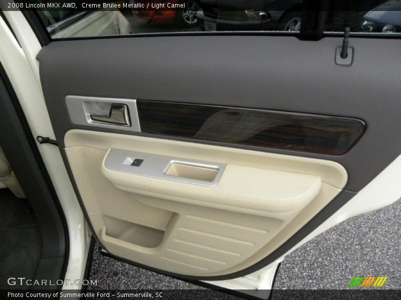 Creme Brulee Metallic / Light Camel 2008 Lincoln MKX AWD