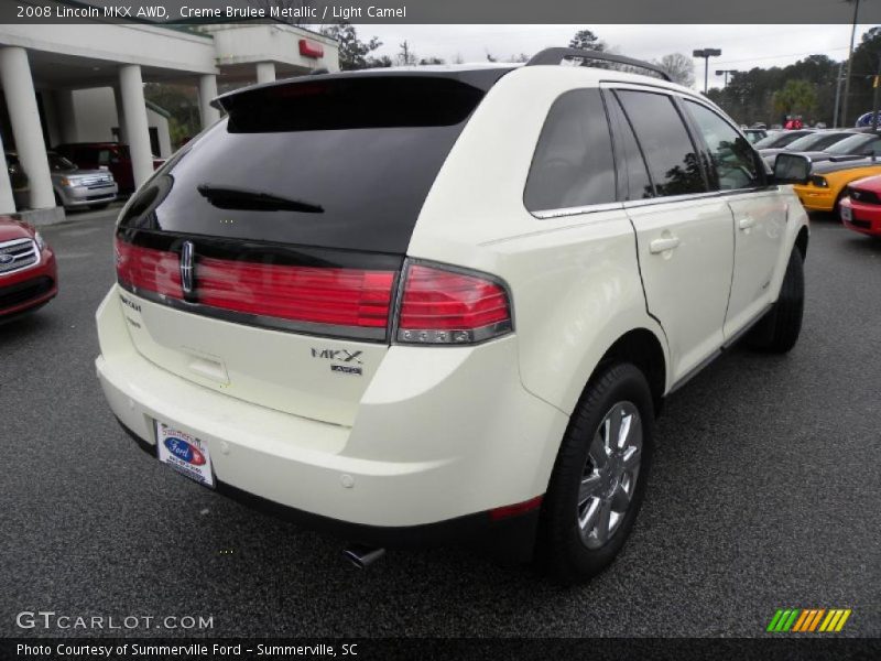 Creme Brulee Metallic / Light Camel 2008 Lincoln MKX AWD