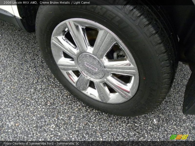 Creme Brulee Metallic / Light Camel 2008 Lincoln MKX AWD