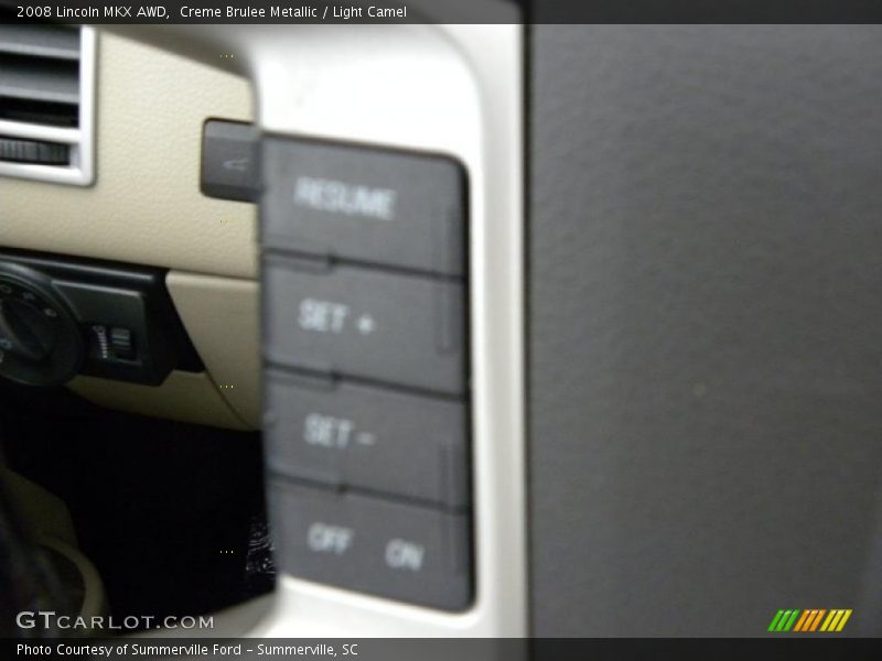 Creme Brulee Metallic / Light Camel 2008 Lincoln MKX AWD