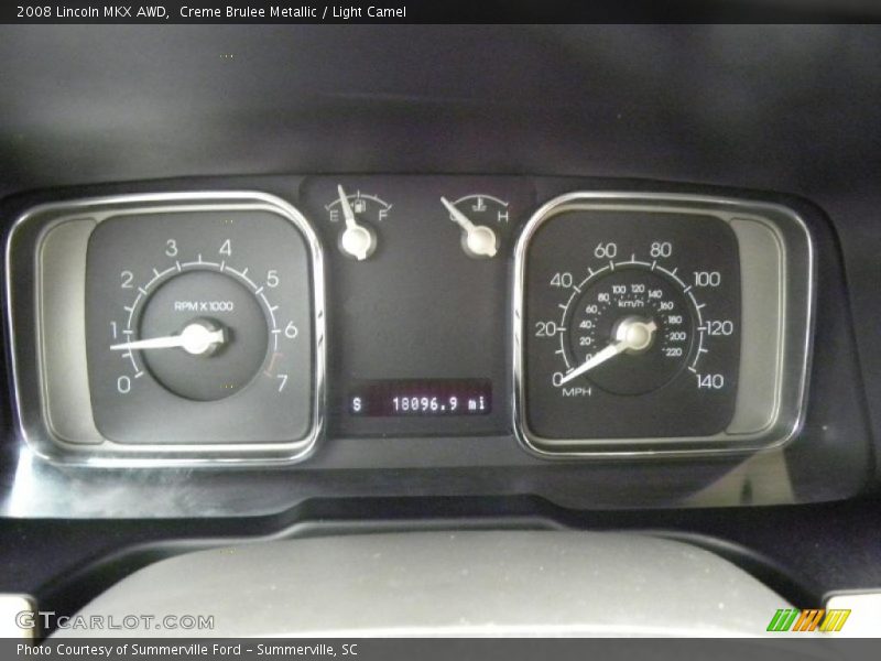 Creme Brulee Metallic / Light Camel 2008 Lincoln MKX AWD