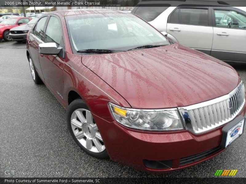 Merlot Metallic / Dark Charcoal 2006 Lincoln Zephyr