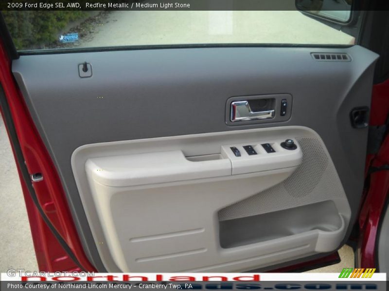 Redfire Metallic / Medium Light Stone 2009 Ford Edge SEL AWD