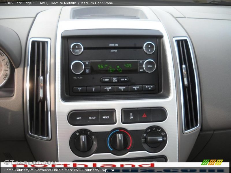 Redfire Metallic / Medium Light Stone 2009 Ford Edge SEL AWD