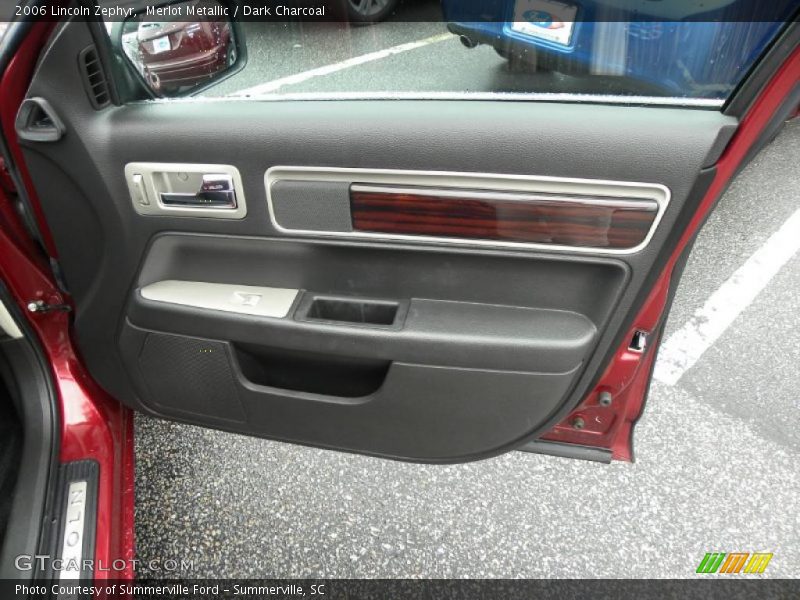 Merlot Metallic / Dark Charcoal 2006 Lincoln Zephyr