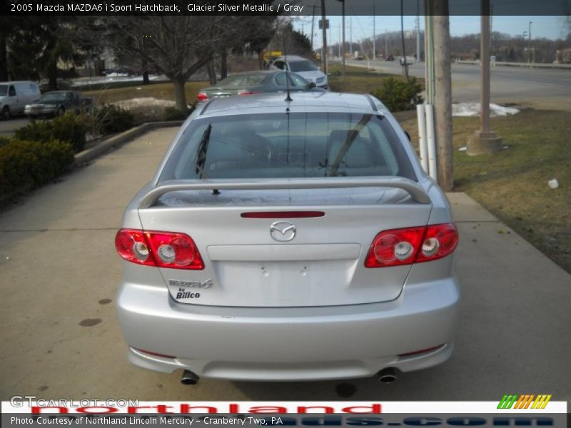 Glacier Silver Metallic / Gray 2005 Mazda MAZDA6 i Sport Hatchback