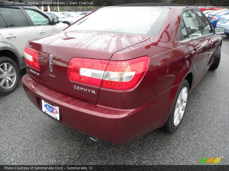 Merlot Metallic / Dark Charcoal 2006 Lincoln Zephyr