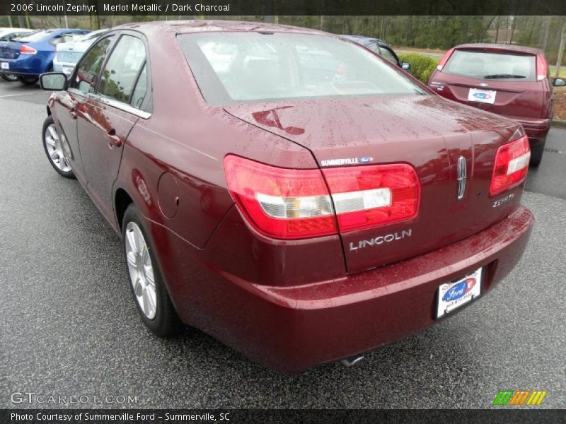Merlot Metallic / Dark Charcoal 2006 Lincoln Zephyr
