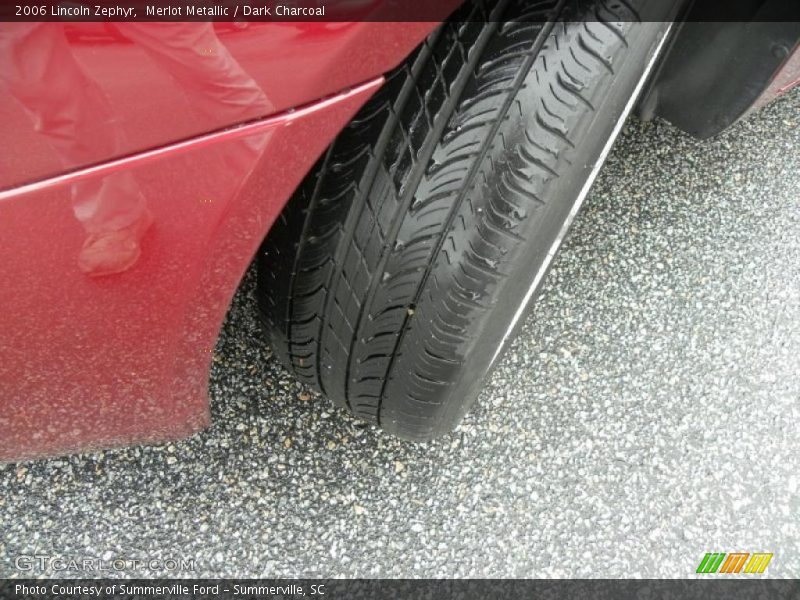 Merlot Metallic / Dark Charcoal 2006 Lincoln Zephyr