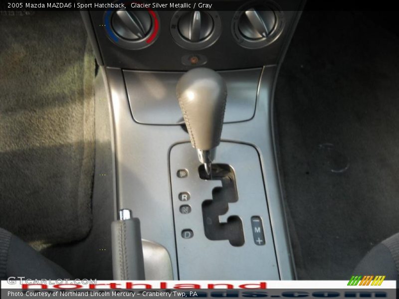 Glacier Silver Metallic / Gray 2005 Mazda MAZDA6 i Sport Hatchback