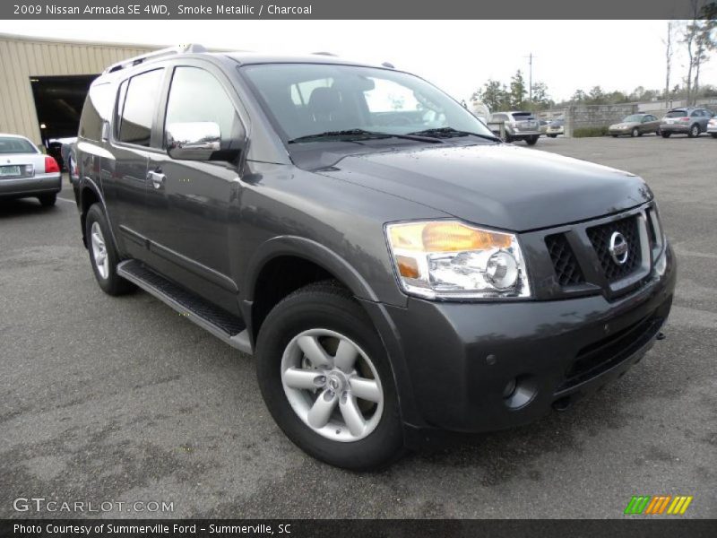 Smoke Metallic / Charcoal 2009 Nissan Armada SE 4WD