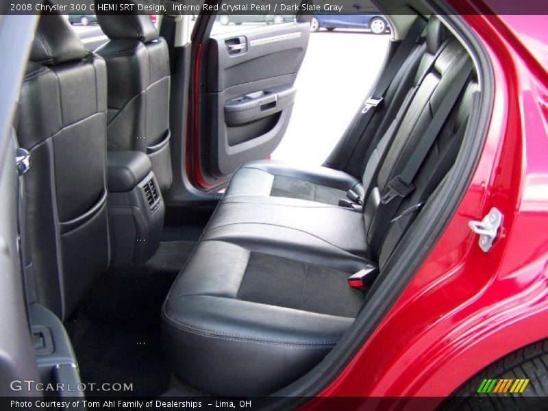 Inferno Red Crystal Pearl / Dark Slate Gray 2008 Chrysler 300 C HEMI SRT Design