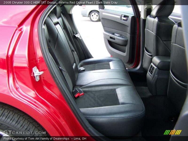 Inferno Red Crystal Pearl / Dark Slate Gray 2008 Chrysler 300 C HEMI SRT Design