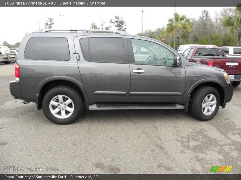 Smoke Metallic / Charcoal 2009 Nissan Armada SE 4WD