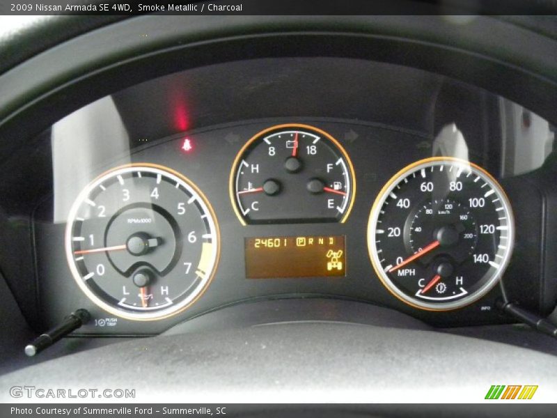 Smoke Metallic / Charcoal 2009 Nissan Armada SE 4WD