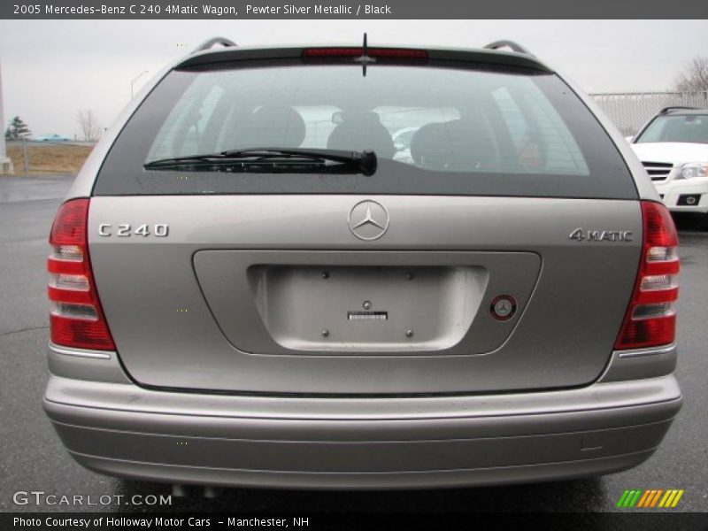 Pewter Silver Metallic / Black 2005 Mercedes-Benz C 240 4Matic Wagon