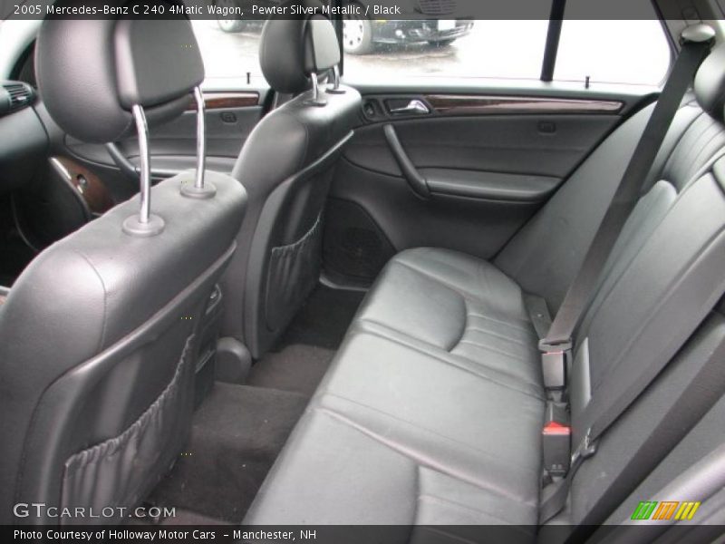 Pewter Silver Metallic / Black 2005 Mercedes-Benz C 240 4Matic Wagon