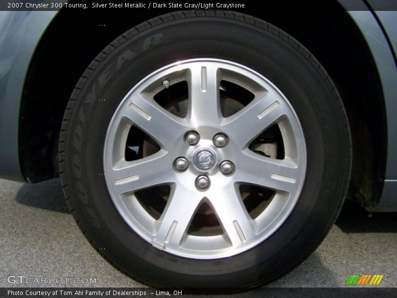 Silver Steel Metallic / Dark Slate Gray/Light Graystone 2007 Chrysler 300 Touring