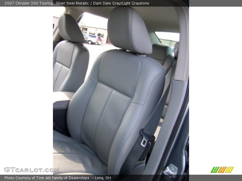 Silver Steel Metallic / Dark Slate Gray/Light Graystone 2007 Chrysler 300 Touring