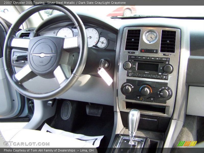 Silver Steel Metallic / Dark Slate Gray/Light Graystone 2007 Chrysler 300 Touring