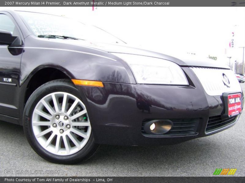 Dark Amethyst Metallic / Medium Light Stone/Dark Charcoal 2007 Mercury Milan I4 Premier