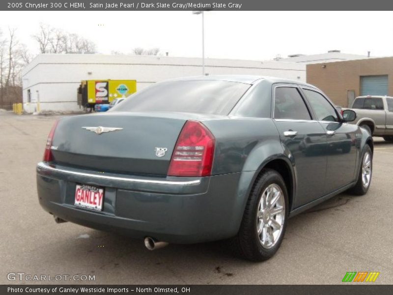 Satin Jade Pearl / Dark Slate Gray/Medium Slate Gray 2005 Chrysler 300 C HEMI
