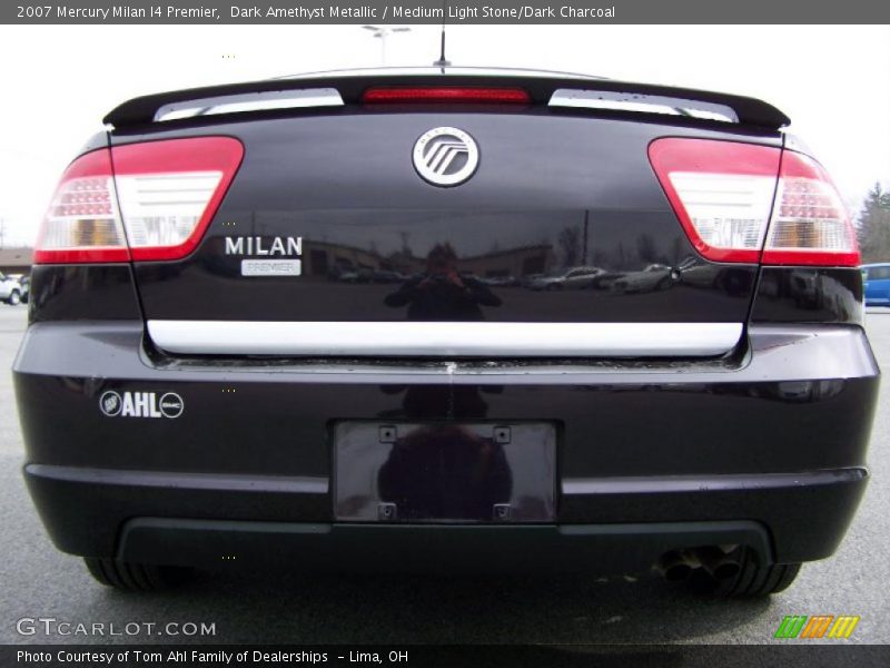 Dark Amethyst Metallic / Medium Light Stone/Dark Charcoal 2007 Mercury Milan I4 Premier