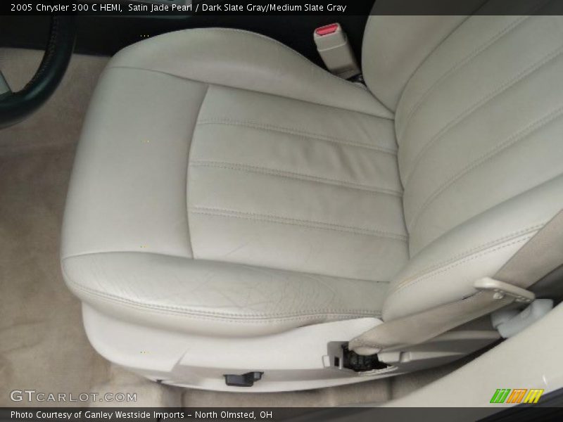 Satin Jade Pearl / Dark Slate Gray/Medium Slate Gray 2005 Chrysler 300 C HEMI