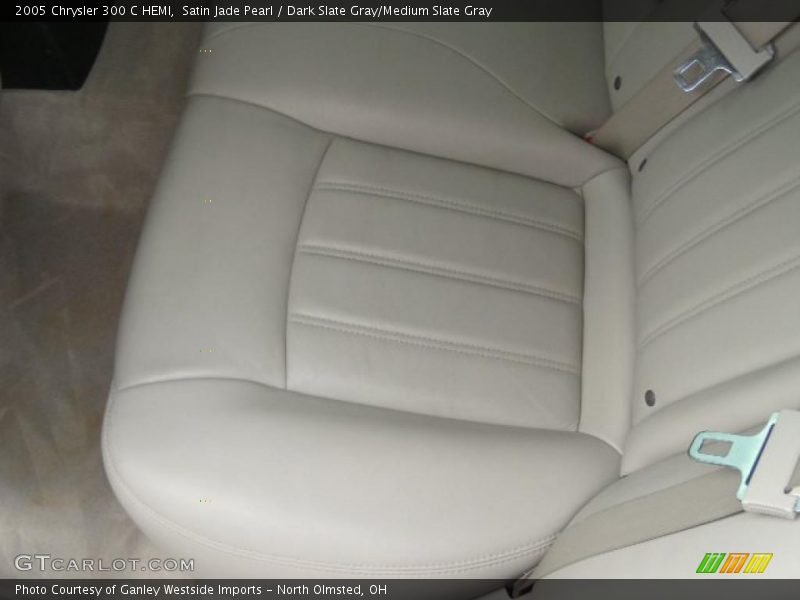 Satin Jade Pearl / Dark Slate Gray/Medium Slate Gray 2005 Chrysler 300 C HEMI