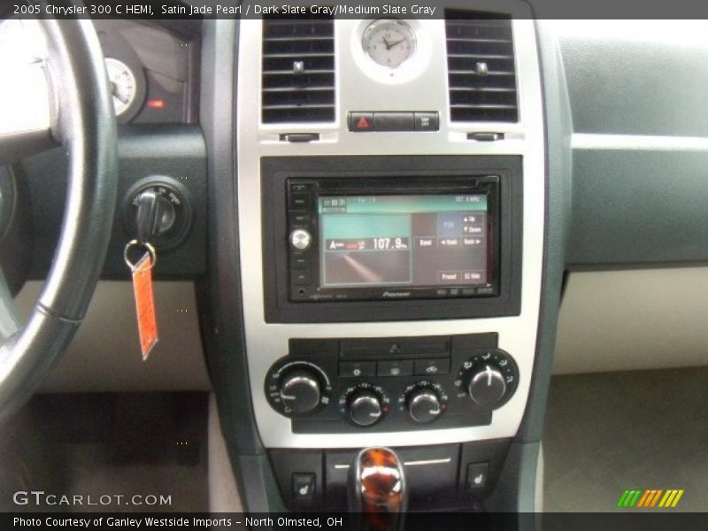 Satin Jade Pearl / Dark Slate Gray/Medium Slate Gray 2005 Chrysler 300 C HEMI