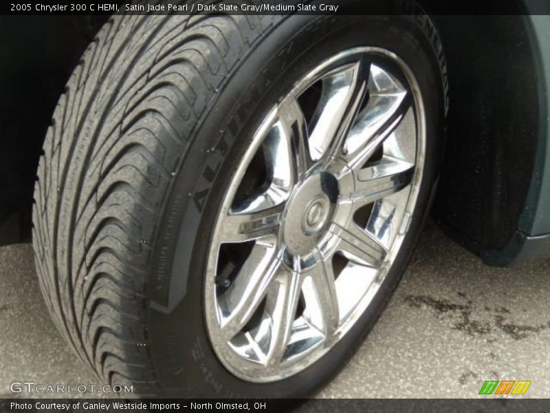 Satin Jade Pearl / Dark Slate Gray/Medium Slate Gray 2005 Chrysler 300 C HEMI