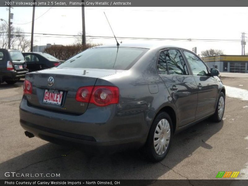 Platinum Grey Metallic / Anthracite 2007 Volkswagen Jetta 2.5 Sedan